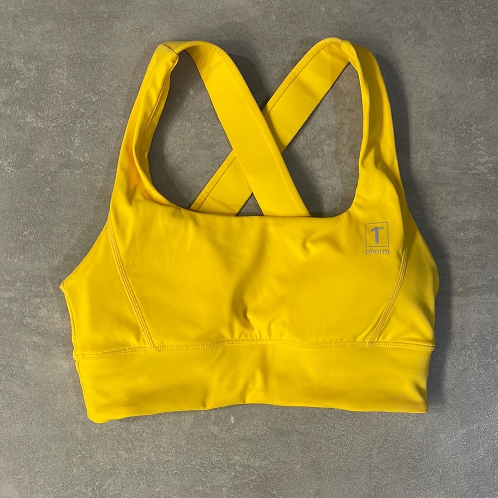 1st photo solstice bra in yellow